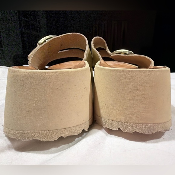 Birkenstock Papillio Almina Ecru Sandal Size Women’s Size 36 - Picture 14 of 16